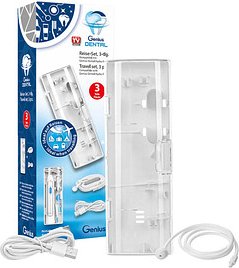 Genius Zahnbürsten-Etui Reise-Etui transparent