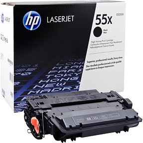 HP 55X (CE255X) schwarz Tonerkartusche