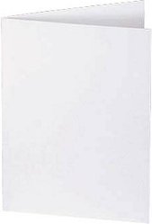 SIGEL Faltkarten weiß DP671 weiß DIN A6, 50 St.