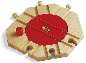 Thumbnail - BRIO® Mechanische Drehscheibe 33361 Spielzeugeisenbahnen-Zubehör