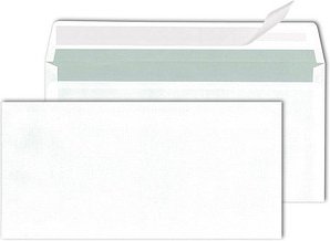 Thumbnail - MAILmedia Briefumschläge DIN lang ohne Fenster weiß haftklebend 500 St.