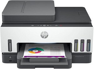 AKTION: HP Smart Tank 7605 4 in 1 Tintenstrahl-Multifunktionsdrucker grau mit 50 Euro CashBack
