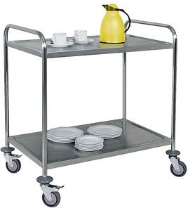 WIHEDÜ Servierwagen silber 86,0 x 54,0 x 94,0 cm