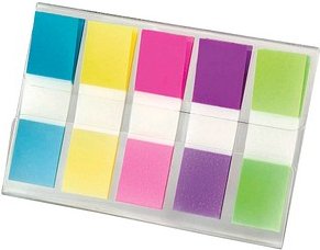 Thumbnail - Post-it® Mini Haftmarker farbsortiert 5x 20 Streifen