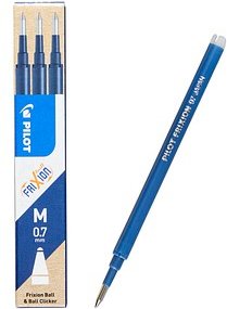 Thumbnail - PILOT FRIXION Tintenrollerminen blau/schwarz 0,4 mm 3 St.