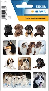 HERMA Aufkleber Hunde, 24 Etiketten