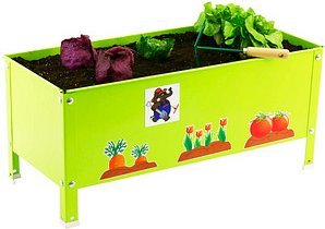 Simonrack Pflanzkübel SIMONGARDEN URBAN KID Metall grün rechteckig 70,0 x 41,0 cm, 1 St.