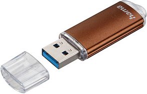 Thumbnail - hama USB-Stick Laeta bronze 128 GB, 1 St.