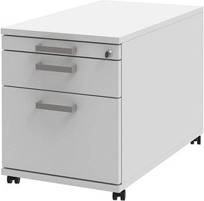 röhr Imperia Rollcontainer weiß 3 Auszüge 43,2 x 80,0 x 54,2 cm