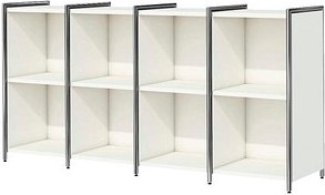 Kerkmann Aktenregal Lago weiß 158,0 x 38,0 x 78,0 cm, 1 St.