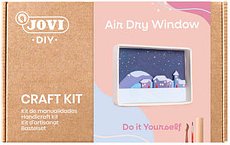 JOVI Modelliermasse DIY Air Dry Fenster mehrfarbig