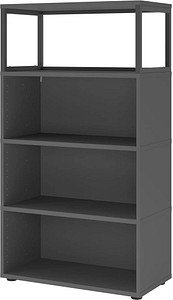 Thumbnail - HAMMERBACHER Aktenregal FlexWall grafit 80,0 x 40,0 x 145,0 cm, 1 St.