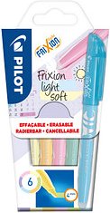 PILOT FriXion Light Soft Textmarker farbsortiert, 6 St.