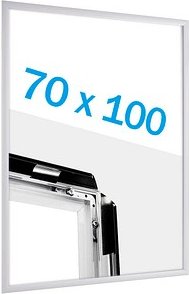 SPRINTIS Klapprahmen weiß 70,0 x 100,0 cm, 1 St.