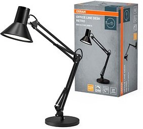 Thumbnail - OSRAM Office Line Desk Retro Tischlampe schwarz 9 W