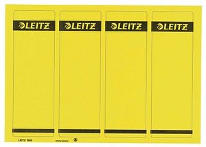 AKTION: 100 LEITZ Ordneretiketten 1685/2-15 gelb mit Prämie nach Registrierung