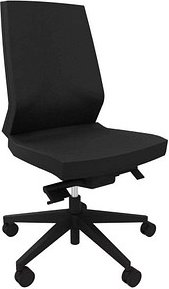 Quadrifoglio Bürostuhl Omnia Stoff schwarz, Gestell schwarz