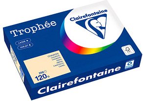 Clairefontaine Kopierpapier Trophée chamois DIN A4 120 g/qm 250 Blatt