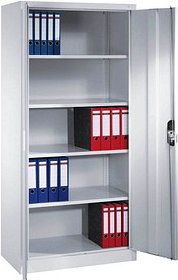 CP Metallschrank C 2000 Acurado 9280-000 S10766 lichtgrau, weißaluminium 93,0 x 50,0 x 195,0 cm, aufgebaut, 1 St.