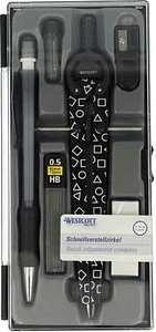 WESTCOTT Zirkel schwarz, 1 St.