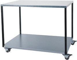 Thumbnail - SZ Metall Tischwagen silber 100,0 x 60,0 x 60,0 cm