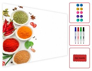 ALLboards Magnettafel 60,0 x 40,0 cm Gewürze