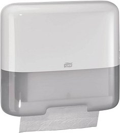 TORK Papierhandtuchspender Elevation H3 Classic Mini 553100 weiß Kunststoff, 1 St.