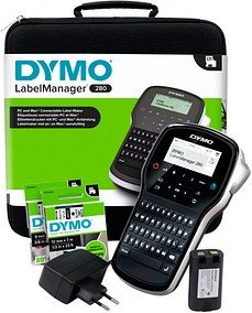DYMO LabelManager 280 Set Beschriftungsgerät schwarz
