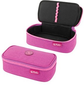 herlitz Schlampermäppchen beatBox ABC pink/purple, 22,5 x 12,0 cm