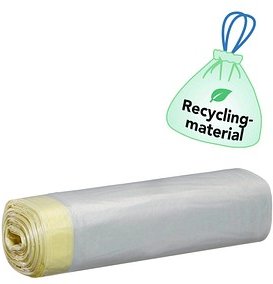 Müllbeutel 120,0 l transparent 41,0 µm, 4x 25 St.