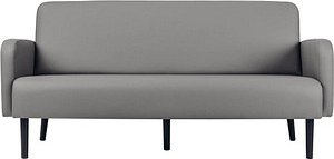 Thumbnail - meet powered by PAPERFLOW 3-Sitzer Sofa LISBOA grau schwarz Kunstleder, 1 St.