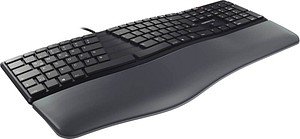 CHERRY KC 4500 ERGO ergonomische Tastatur kabelgebunden schwarz