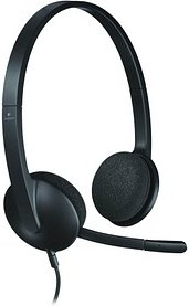Thumbnail - Logitech H340 USB-Headset schwarz