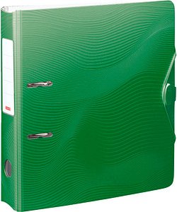 BRUNNEN WAVE Ordner grün Kunststoff 7,0 cm DIN A4