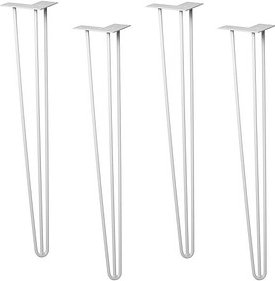 Thumbnail - WAGNER® design yourself HAIRPIN ST 8276 Tischbeine grau , 4 St.