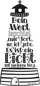 Rayher Leuchtturm Motivstempel Leuchtturm 10,0 x 5,0 cm, 1 St.