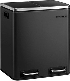 Thumbnail - SONGMICS Mülltrenner 2 x 15,0 l schwarz, 1 St.