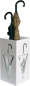 SZ Metall Schirmständer Umbrella 32661 weiß, Stahl