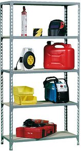 Simonrack Schwerlastregal MADERCLICK MINI 8435104937273 grau 80,0 x 40,0 x 180,0 cm
