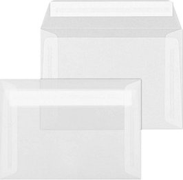Thumbnail - ÖKI Briefumschläge DIN C6 ohne Fenster transparent haftklebend 50 St.