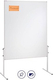 FRANKEN Moderationswand X-tra!Line 120,0 x 150,0 cm weiß