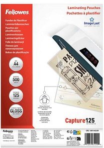 Fellowes Capture125 ImageLast Laminierfolien glänzend für A4 125 micron, 500 St.