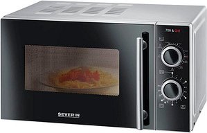 SEVERIN MW 7771 Mikrowelle 700 W silber