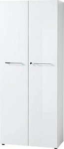 Thumbnail - GERMANIA Aktenschrank Monteria, 4204-84 weiß 4 Fachböden 80,0 x 37,0 x 196,0 cm