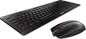 Thumbnail - CHERRY STREAM DESKTOP RECHARGE Tastatur-Maus-Set kabellos schwarz