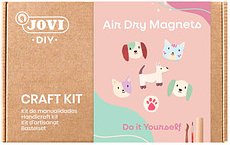 JOVI Modelliermasse DIY Air Dry Magnete mehrfarbig