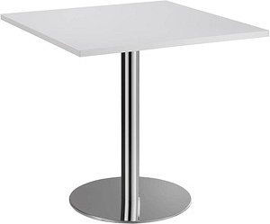 HAMMERBACHER Bistrotisch lichtgrau 80,0 x 80,0 x 74,5 cm