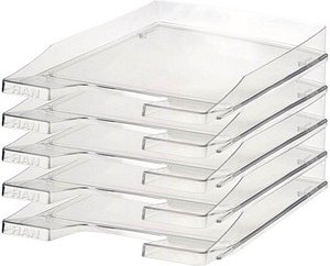 5 HAN Briefablagen Junior transparent