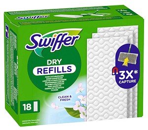 Swiffer DRY REFILLS Bodentücher, 18 St.