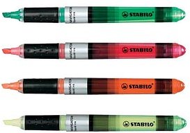 STABILO NAVIGATOR Textmarker farbsortiert, 4 St.